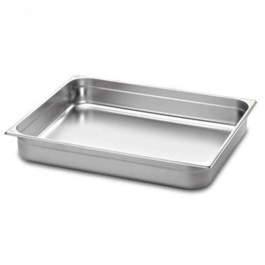 Imagem de Kit 10 Cubas Gastronomica Inox Gn 1/1x100mm Brasinox