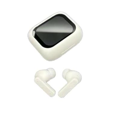 Imagem de Generic Fones de ouvido intra-auriculares 18H de alta resistência, multifuncionais e práticos com tela sensível ao toque para ciclismo, reuniões e viagens, Branco