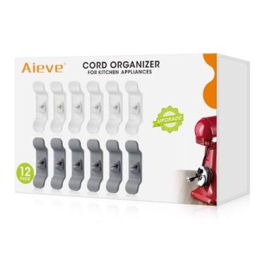 Imagem de Organizador de cabos Aieve para utensílios de cozinha, pacote com 12
