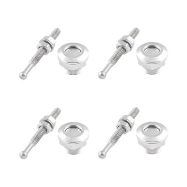 Imagem de Kit De Pinos Universais Para Capô De Carro De 22mm, Fecho Rápido De Al