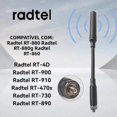 Imagem de Antena Tática De Tubo De Ganso De Banda Dupla 23cm 34cm 144 430MHz 3.0