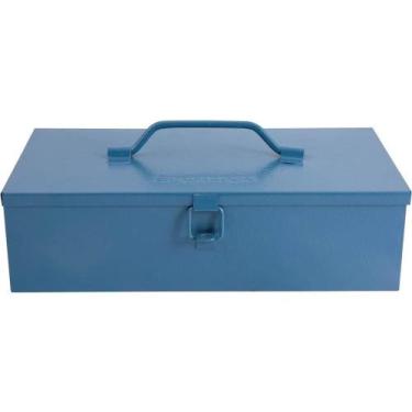 Imagem de Caixa Ferramentas Metal Baú Marcon Nº30 30X16X8Cm