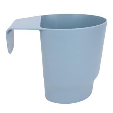 Imagem de TOPINCN Pendurado Vaso de Flores Plantador de Plantador de Com Orifícios de Drenagem de Drenagem Eficiente para a Varanda do Jardim da Varanda Cerca (Azul)