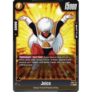 Imagem de Carta Dragon Ball TCG - Jeice (Awakened Pulse) - Incomum