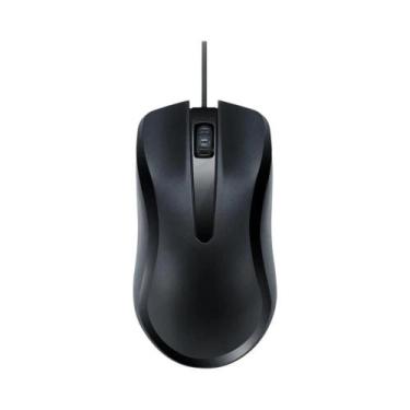 Imagem de Mouse Ergonômico USB Silencioso Com Fio 1000 DPI Óptico Para Escritóri