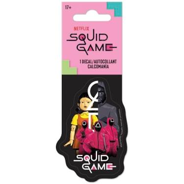 Imagem de Squid Games S2 - Decalque de vinil branco - 4 cores