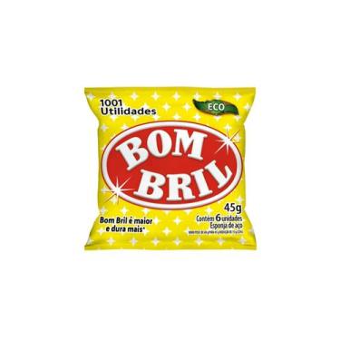 Imagem de Pacote Bombril Esponja de Aço - 6 Unidades 45g