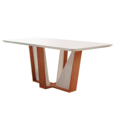 Imagem de Mesa de Jantar Moderna 1,35x0,90m - Veneza - LJ Móveis