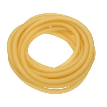 Imagem de PATIKIL Tubo de borracha de 6 m, 15/64" (6 mm) ID 23/64" (9 mm) OD Tubo de borracha de látex natural de vinil Sling Shot tubo elástico mangueira macia para exercícios alongamento laboratório casa