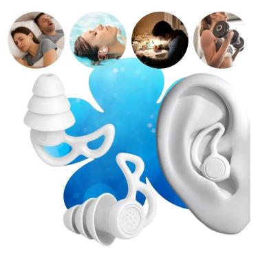 Imagem de 5X Tampão De Ouvido Protetor Auricular Dormir Natação Antiru