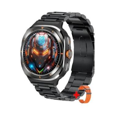 Imagem de Relógio Inteligente Masculino 7 Ultra 32GB GPS NFC HD AMOLED Para Espo