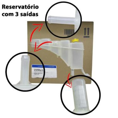 Imagem de Reservatorio De Expansao Do Radiador De Agua + Tampa ( F-4000 F-350 F-