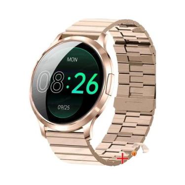 Imagem de Relógio Inteligente Ultra Fino Para Mulheres Monitor De Frequência Car