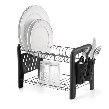 Imagem de Escorredor Duplo Black Life 12 Pratos 2469 Arthi