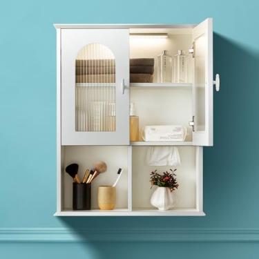 Imagem de VANIRROR Armário de parede branco 10-2329