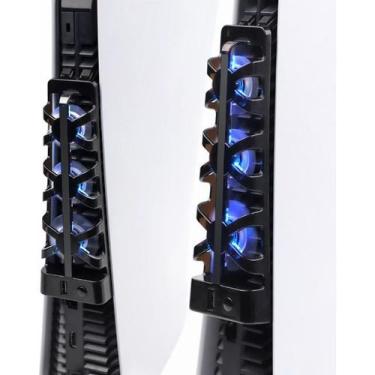 Imagem de Ventilador Dobe Fan Cooler Resfriamento De Ar Para Ps5 Preto, Preto