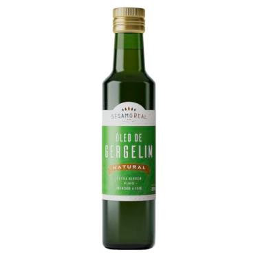 Imagem de Óleo de Gergelim Natura Extra Virgem 250ml Prensa à Frio para Saladas Massas Comidas em Geral com Antioxidantes Naturais Sésamo Real