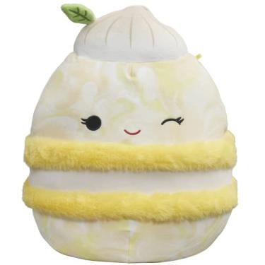 Imagem de Squishmallows 12-Inch Yellow Meringue Macaron Plush - Add Landry to Your Squad, Ultrasoft Stuffed Animal Medium-Sized Plush Toy, Official Kellytoy Plush - Amazon Exclusive