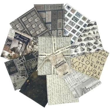 Imagem de Paleta de elementos ecléticos: Pacote de carvão vegetal (10 peças) por Tim Holtz para FreeSpirit