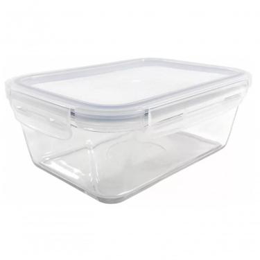 Imagem de Pote De Vidro Retangular Hermetico Marmita 1000 Ml - Mimo