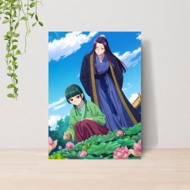 Imagem de Quadro Diários de uma Apotecária Anime A4  Placa MDF 13 - Lomi Art