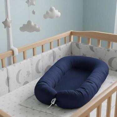 Imagem de Ninho Redutor Aconchego Bebê Recém-Nascido Conforto - JM ENXOVAIS, MAR