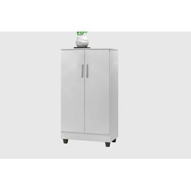 Imagem de Armario Balcao Multiuso 2 Portas 3 Prateleiras Smart Cozinha - LOJAS P