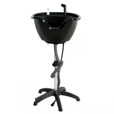 Imagem de Lavatório Portátil Preto Lavagem De Cabelo Salão De Beleza