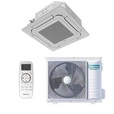 Imagem de Ar Condicionado Split Cassete Hisense Inverter 36000 BTUs Frio AUW-36T4RKC - 220V