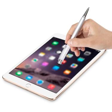Imagem de Caneta Stylus 2 em 1 de alta precisão para tablets, smartphones, iPad, iPhone