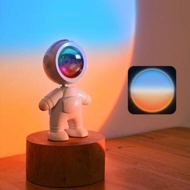 Imagem de Lâmpada de pôr do sol para quarto e sala de estar