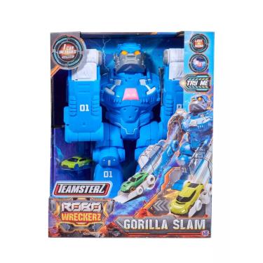 Imagem de Brinquedo Robô Lançador De Carros Sortido Com Luz e Som - Fun F0245-7