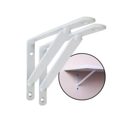 Imagem de Kit 2 Suporte Mão Francesa Para Sustentar Prateleira 20Cm