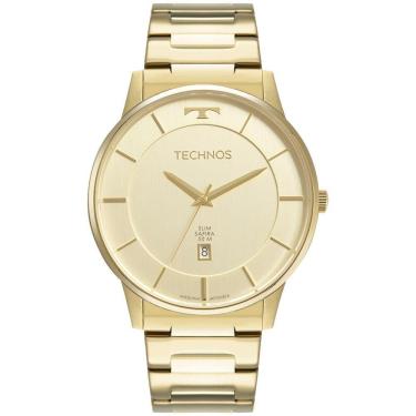 Imagem de Relógio Technos Masculino Slim Dourado - Gm10yp-1x Gm10yp-1x