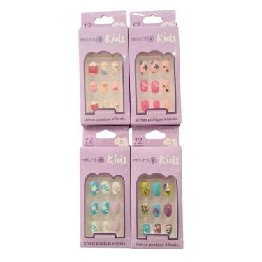 Imagem de Unha Postiça Infantil Diversas