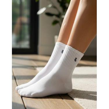 Imagem de Kit 3 Meias Lupo Unissex 41 ao 44 Cano Médio Conforto e Durabilidade, 