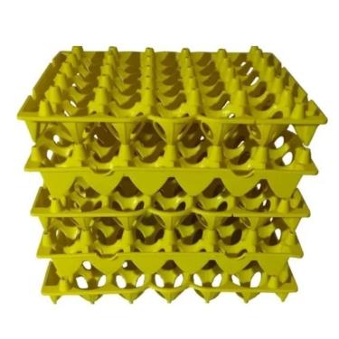 Imagem de Kit 5 Porta Ovo Cartela Plástica P/30 Ovos Bandeja Higiênica