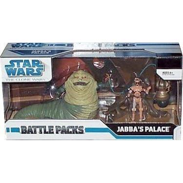 Imagem de Star Wars The Clone Wars Jabbas Palace 3-3/4 Inch Scale Action Figure Battle Pack