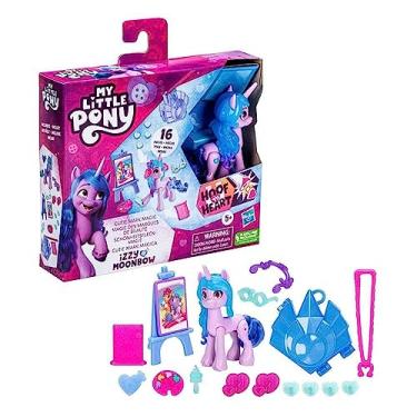 Imagem de My Little Pony: Make Your Mark Toy Cutie Magic Izzy Moonbow - 3-Inch Hoof to Heart Pony with Surprise Accessories, Kids Ages 5 and Up