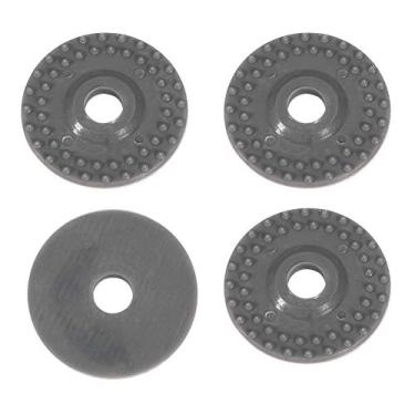 Imagem de Phefop Conjunto de Rodas de Borracha para Máquina de tricô, 4 Peças, Material Premium, Peças de Reposição Duráveis ​​para Usuários de Palheta Prateada Sk840 Sk830 Sk580 Sk280