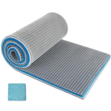 Imagem de ZVAWDR Meio filtrante de aquário, almofada de esponja de filtro de 8 camadas atualizada para tanque de peixes e lagoa, efeito superfiltrante, cortado para ajustar, fio dental de filtro de aquário