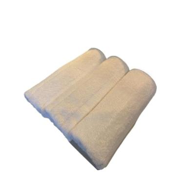 Imagem de Toalha Banhão Grossa e Macia, Conforto Superluxo no Banho(Branco (3 Toalhas de Banho))