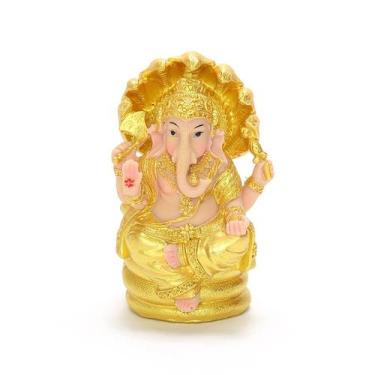 Imagem de Escultura: estátua de resina tailandesa de Ganesha, elefante hindu, De