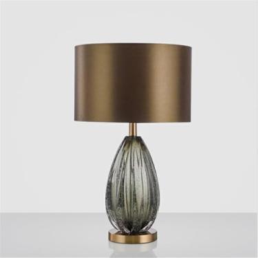 Imagem de Luminária de mesa LED contemporânea de luxo, estilo nórdico, para sala de estar, quarto, escritório, casa de campo ou hotel, com design criativo e decorativo (Estilo 3)