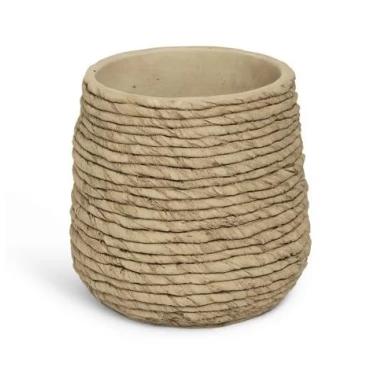 Imagem de Mart, Vaso Cachepot Em Cimento Cilíndrico - Mart 16x16x16cm