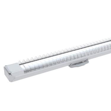 Imagem de Luminária Sobrepor Taschibra Calha Lumifácil 120cm Bivolt Branco
