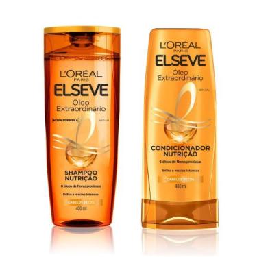 Imagem de Kit 1 Condicionador Elseve Óleo Extraordinário Nutrição com 400ml