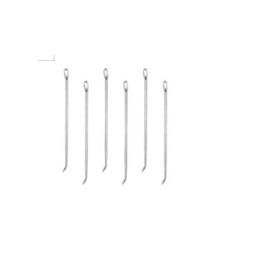 Imagem de 10 agulhas para assar treliça 6,7 agulhas de aço inoxidável para cozinhar peru recheado, frango, assados e carnes enroladas