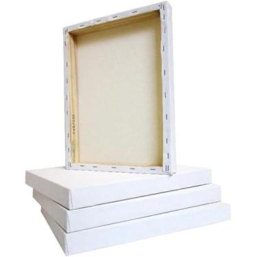 Imagem de Tela Branca para Pintura Quadro Canvas Painel Arte 20x15cm