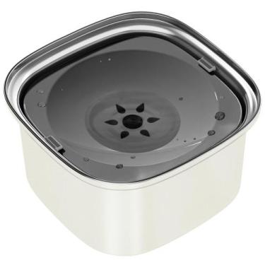 Imagem de Taça de água para cães UPSKY 3L em aço inoxidável à prova de derramame